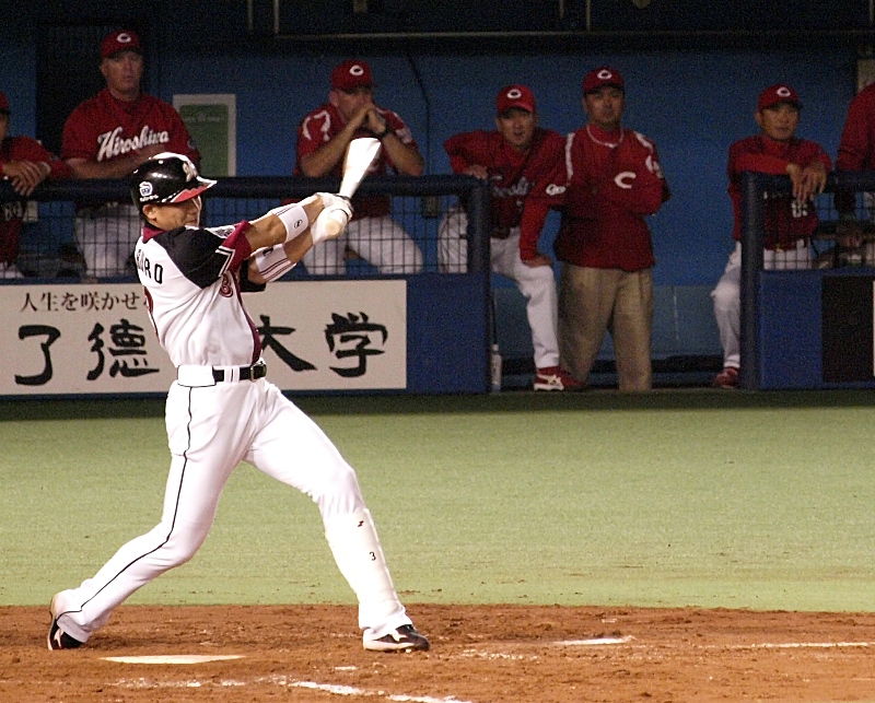 611_saburo Saburo's RBI single from the 6th
