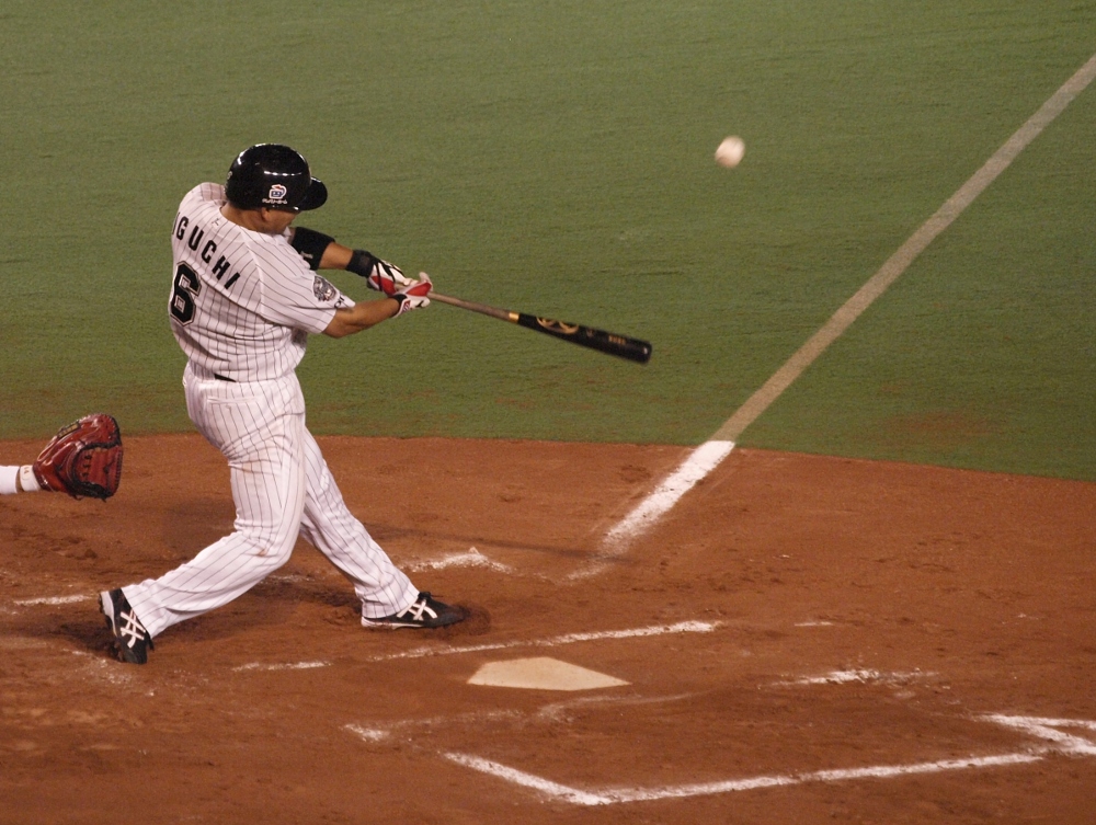 703_iguchi1 Iguchi crushes a long fly in the 6th, but it's caught