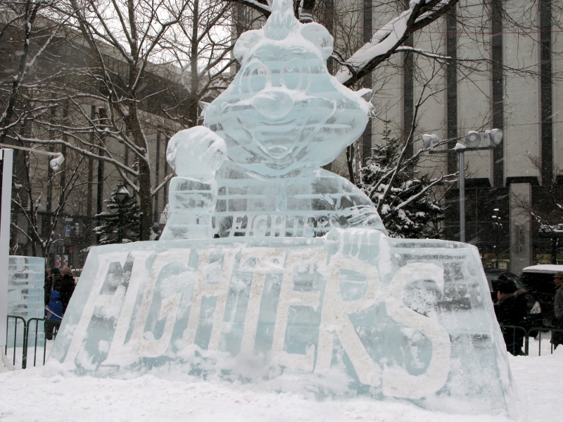 ice_fighters Who knew it was so cold in Sapporo in September?